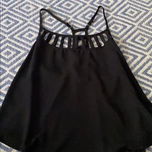 Black formal top